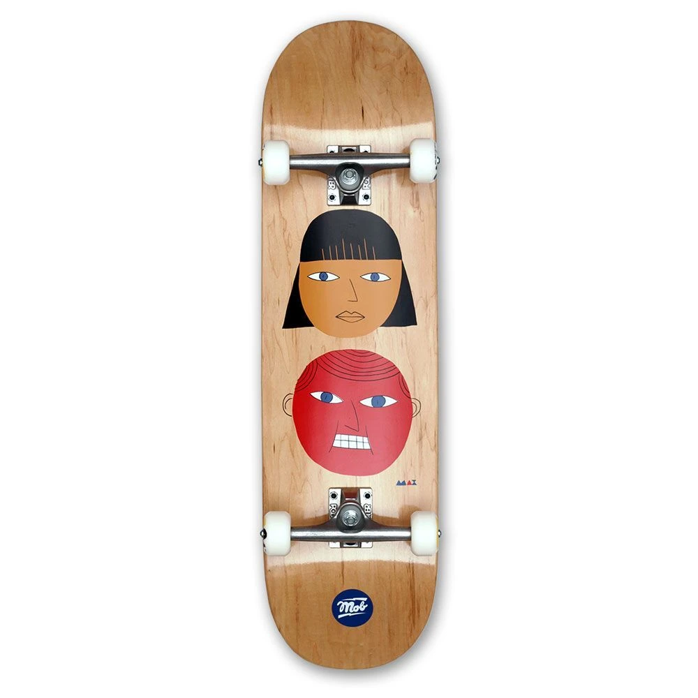 MOB Skateboards Two Heads Komplettboard - 8.5 3 MOB Skateboards Two Heads Komplettboard - 8.5