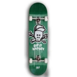 MOB Skateboards Komplettboard Skull Green - 8.0