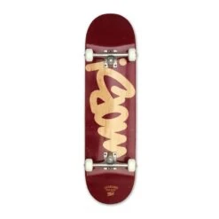 MOB Skateboards Komplettboard Tag Logo Burgundy - 8.5