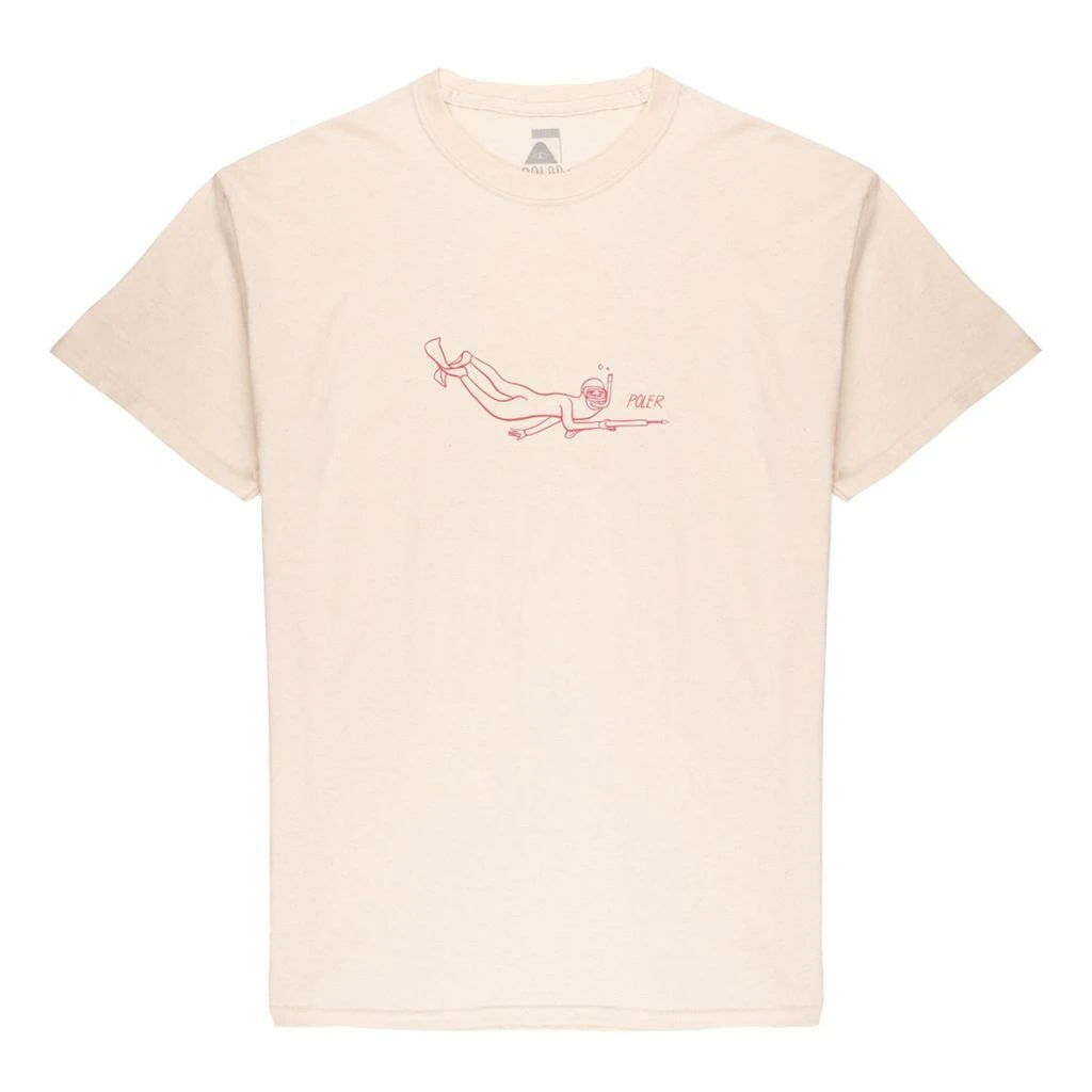 Poler Scuba Steve T-Shirt - Natural 3 Poler Scuba Steve T-Shirt - Natural