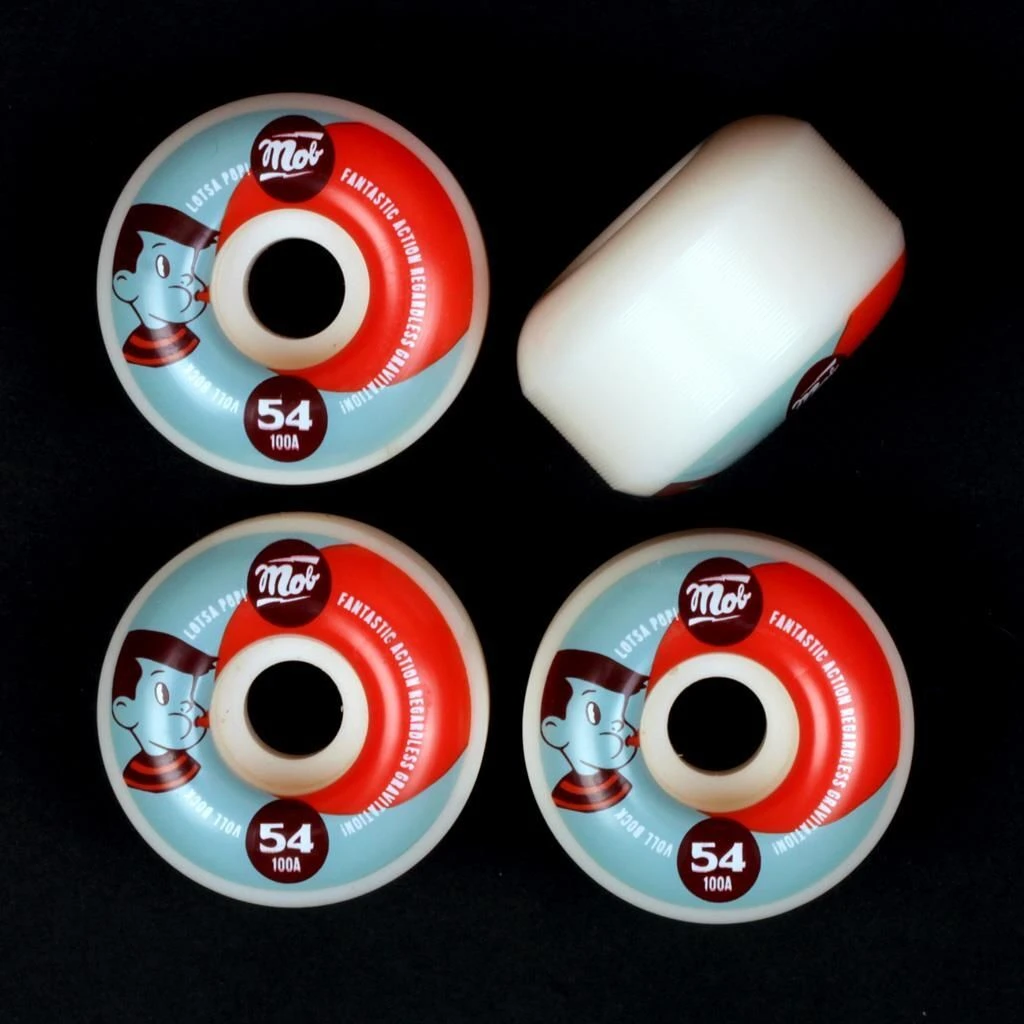 MOB Skateboards Pop Wheels - 54mm 4 MOB Skateboards Pop Wheels - 54mm – Bild 2