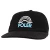Poler Mtn Rainbow Cap - Black -Skateshop24 Skateboard 221acu7010 blk 1 1280x1280