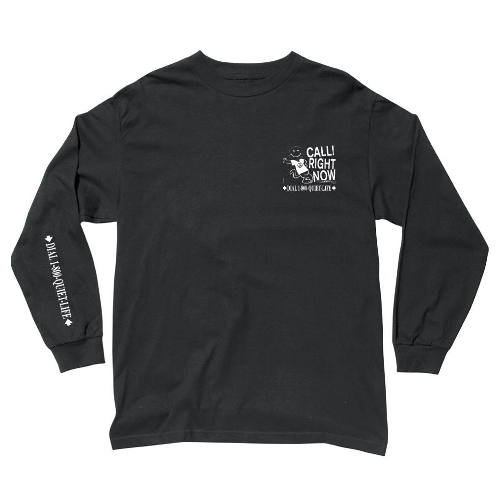The Quiet Life - Stressed Long Longsleeve - Black 3 The Quiet Life - Stressed Long Longsleeve - Black