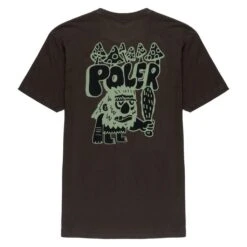 Poler Caveman T-Shirt - Dark Chocolate