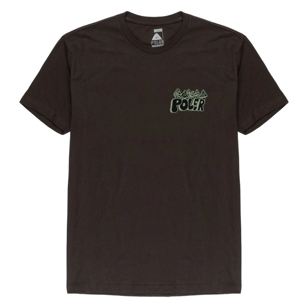 Poler Caveman T-Shirt - Dark Chocolate 4 Poler Caveman T-Shirt - Dark Chocolate – Bild 2