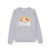 Poler Pigeon Rainbow Pullover - Gray Heather 1 Poler Pigeon Rainbow Pullover - Gray Heather -Skateshop24 Skateboard 233clm2501 grht 1 1280x1280