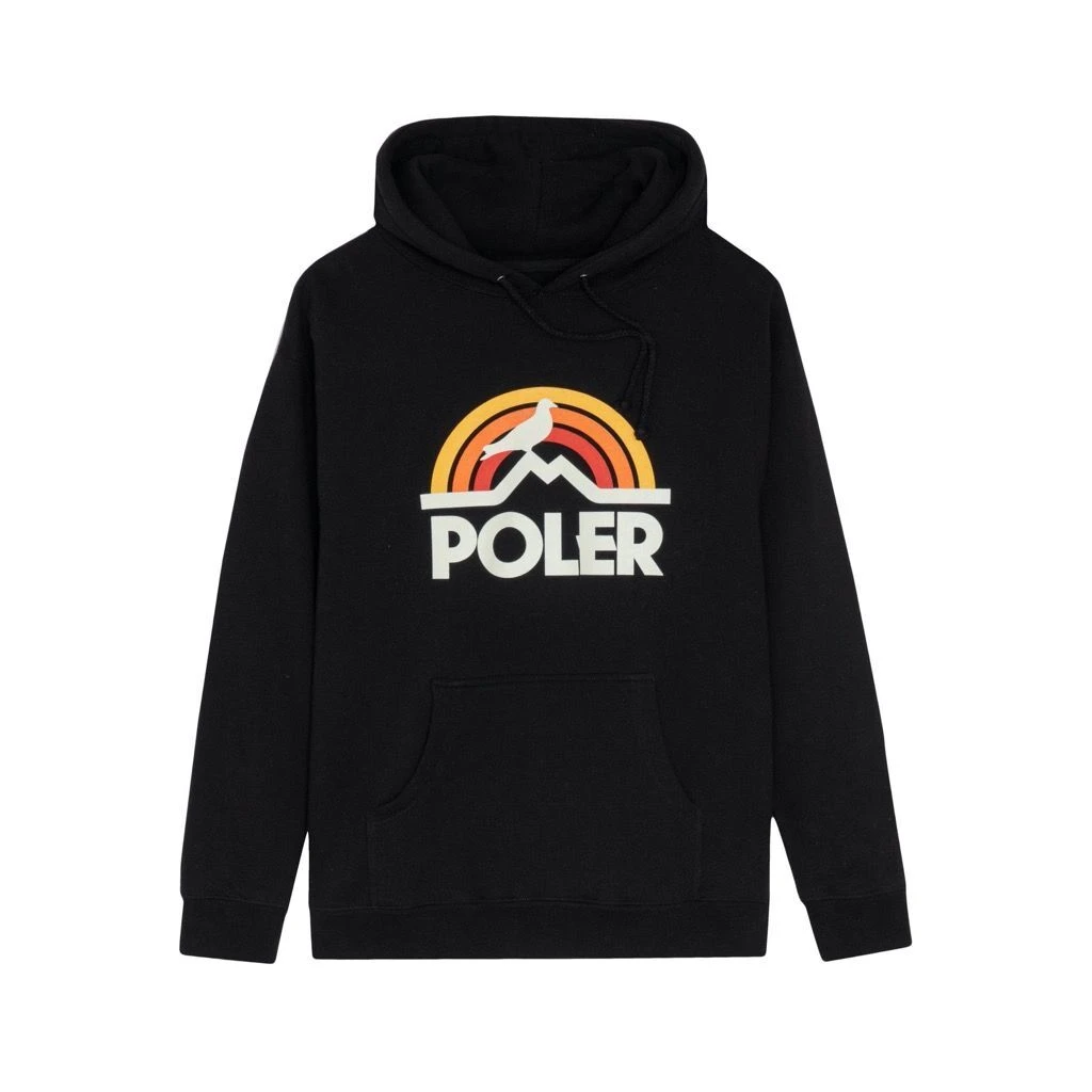 Poler Pigeon Rainbow Hoodie - Black 3 Poler Pigeon Rainbow Hoodie - Black