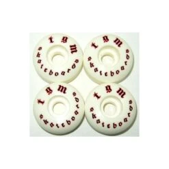 Blank Skateboard Rollen TGM Weiss 99A 52mm