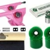 Amok Longboard Achsen Set 150mm Pink / Green -Skateshop24 Skateboard AmokDH150 Pi Gr 1280x1280