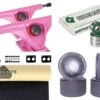 Amok Longboard Achsen Set 150mm Pink / Pathfinders Black -Skateshop24 Skateboard AmokDH150 Pink PathfindersBlack 1280x1280