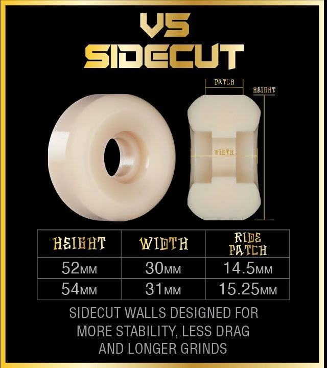 Bones Wheels Skateboard Rollen X-Formula 97A V5 Sidecut 52mm 4 Bones Wheels Skateboard Rollen X-Formula 97A V5 Sidecut 52mm – Bild 2