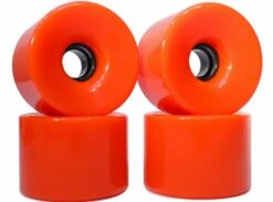 Impact Longboard Achsen Set 180mm Silver / Orange Wheels 70mm -Skateshop24 Skateboard Blank 70mm Orange 2eIG 1280x1280