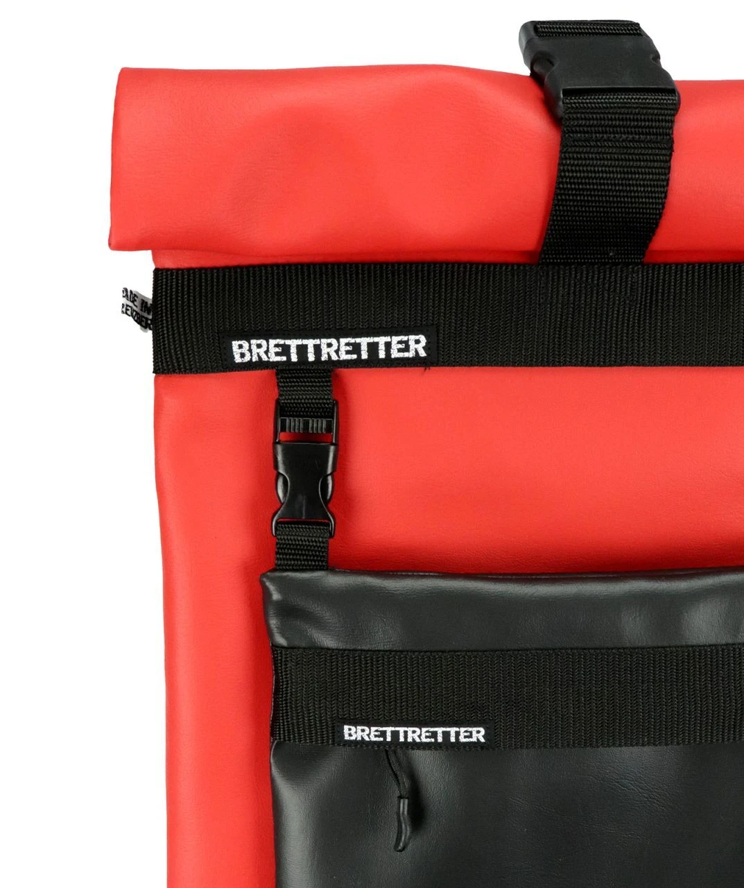 Brettretter Skateboard Crossbag 2.0 Rot / Schwarz 4 Brettretter Skateboard Crossbag 2.0 Rot / Schwarz – Bild 2