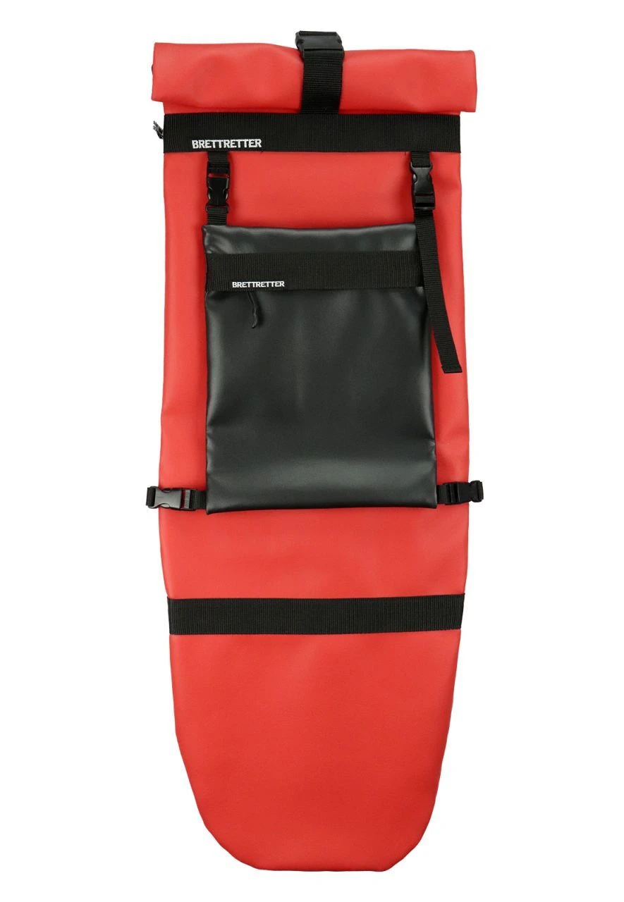 Brettretter Skateboard Crossbag 2.0 Rot / Schwarz 3 Brettretter Skateboard Crossbag 2.0 Rot / Schwarz