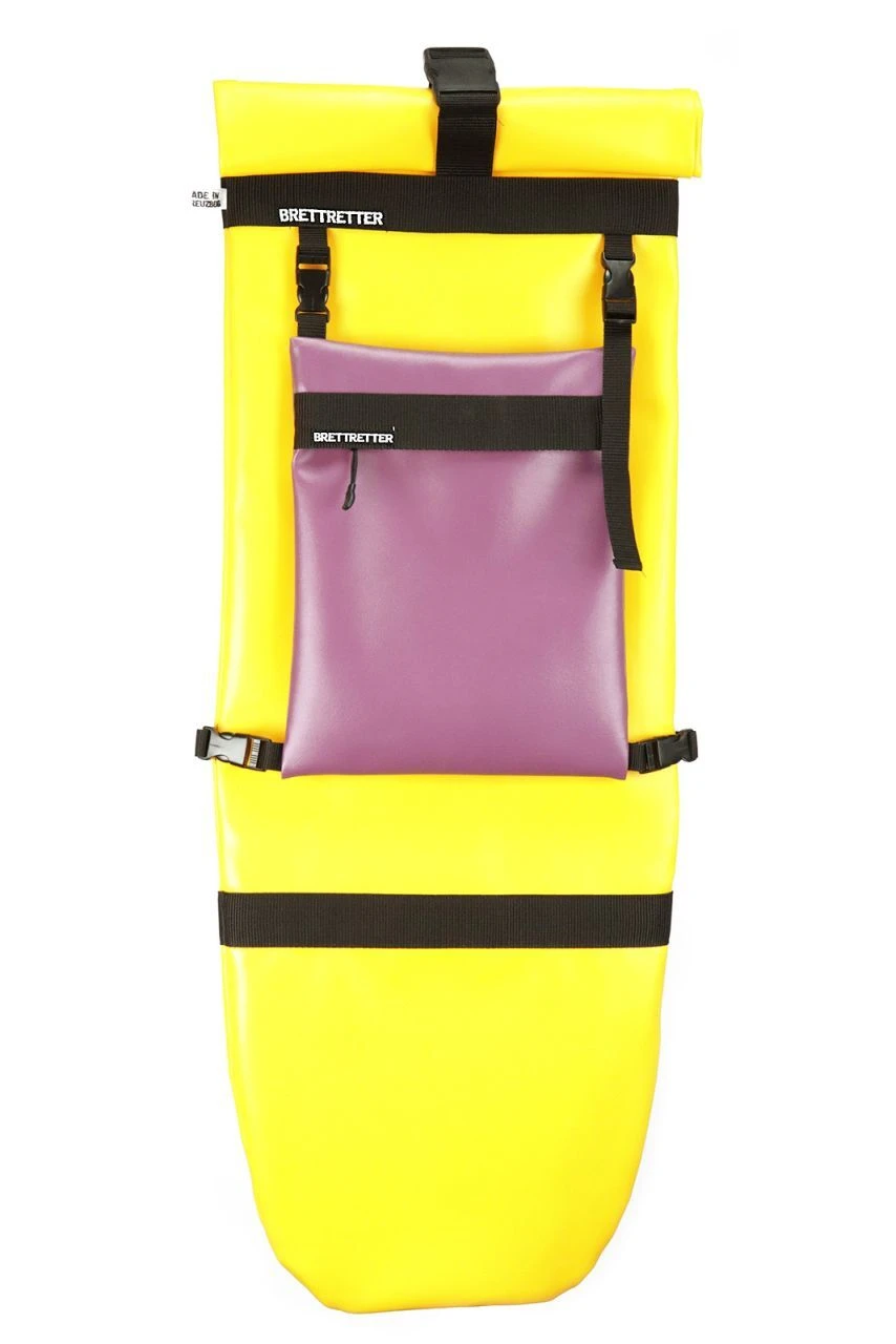 Brettretter Skateboard Crossbag 2.0 Gelb / Lila 3 Brettretter Skateboard Crossbag 2.0 Gelb / Lila