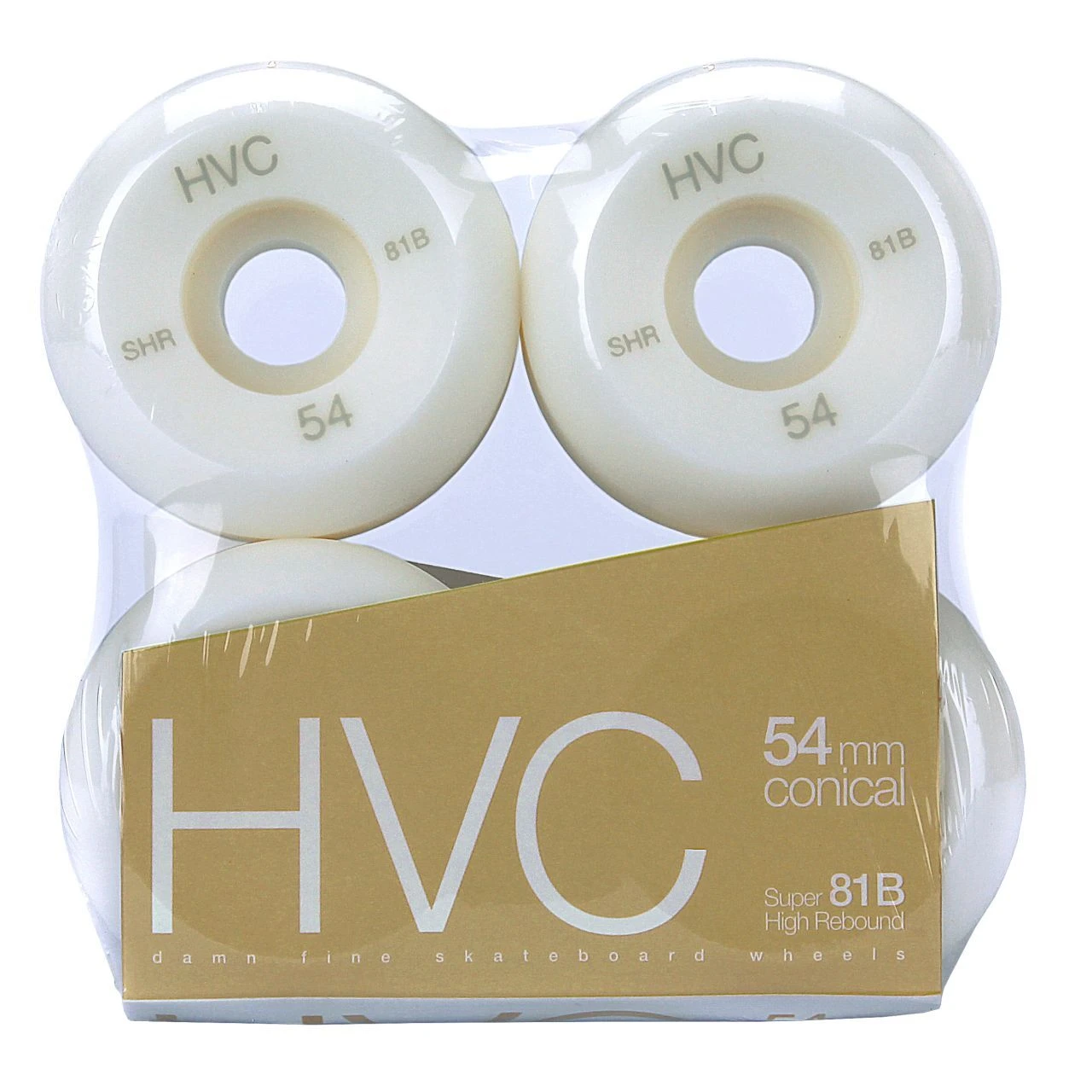 HVC Skateboard Rollen Conical 81b 54mm 4 HVC Skateboard Rollen Conical 81b 54mm – Bild 2