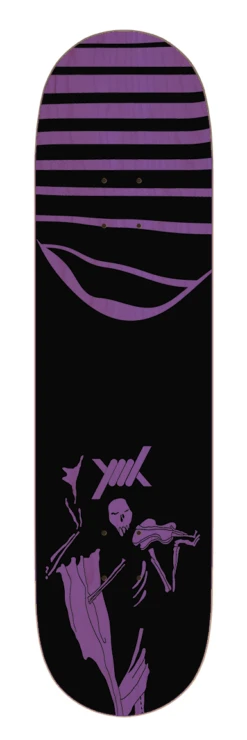 Damned Fiddler Skateboard Deck -Skateshop24 Skateboard Damned FIDDLER DECk MOCK UP LILA 1280x1280