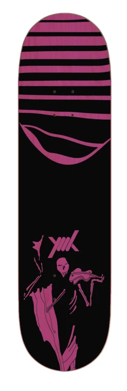 Damned Fiddler Skateboard Deck -Skateshop24 Skateboard Damned FIDDLER DECk MOCK UP VIOLET 1280x1280