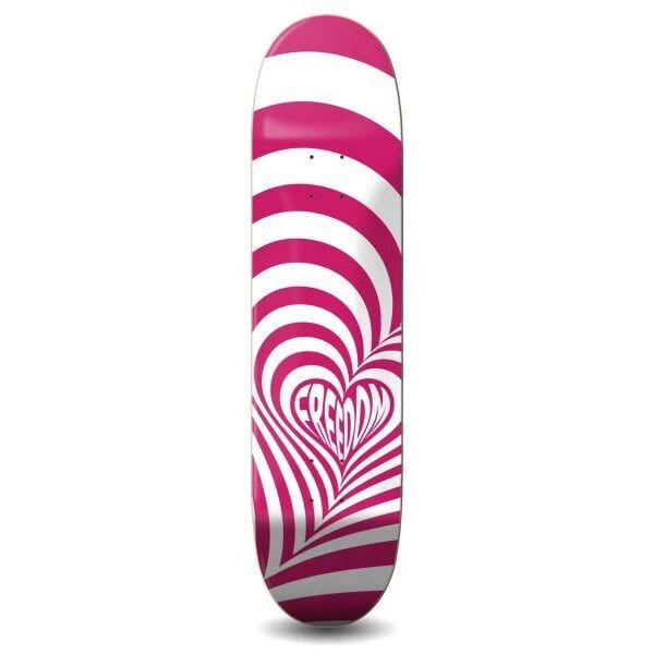 Freedom Hypnolove Red Skateboard Deck 3 Freedom Hypnolove Red Skateboard Deck