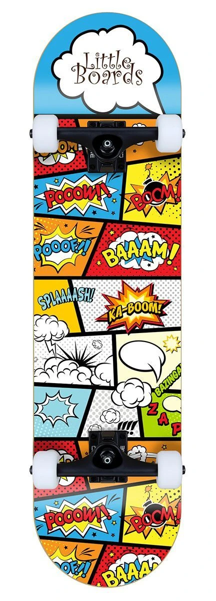 Little Boards "Cartoon" Kinder-Skateboard 6.5 3 Little Boards "Cartoon" Kinder-Skateboard 6.5