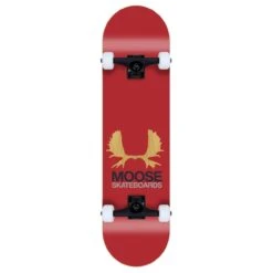Moose Komplett Skateboard Antlers Red