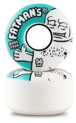 Robotron Skateboard Rollen Fatman Cruiser 56mm 85A 3 Robotron Skateboard Rollen Fatman Cruiser 56mm 85A