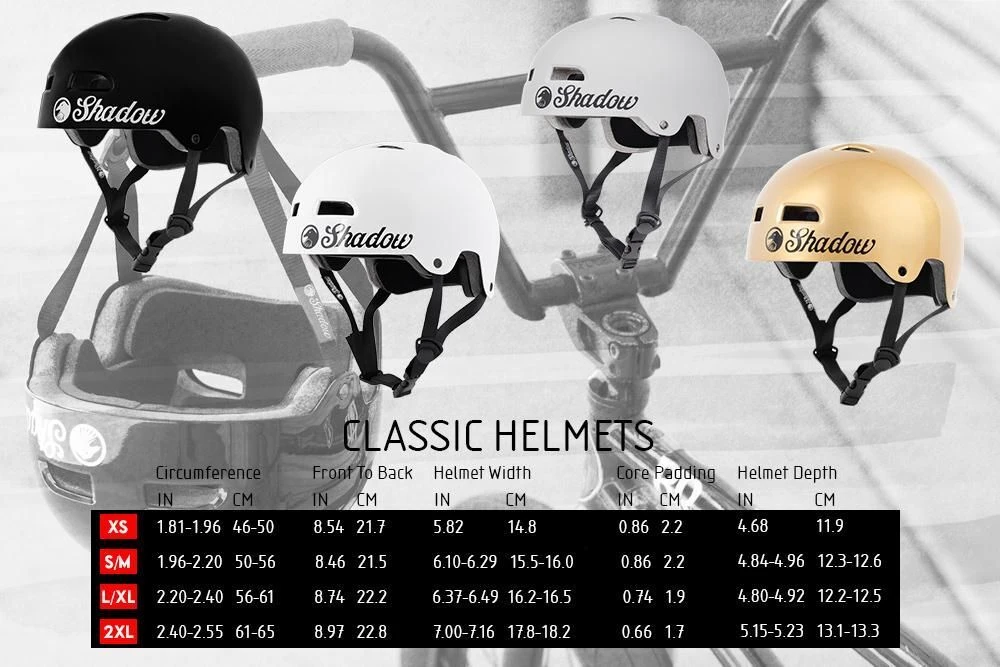 Shadow Riding Gear Classic Helmet Gloss White - 2XL 4 Shadow Riding Gear Classic Helmet Gloss White - 2XL – Bild 2
