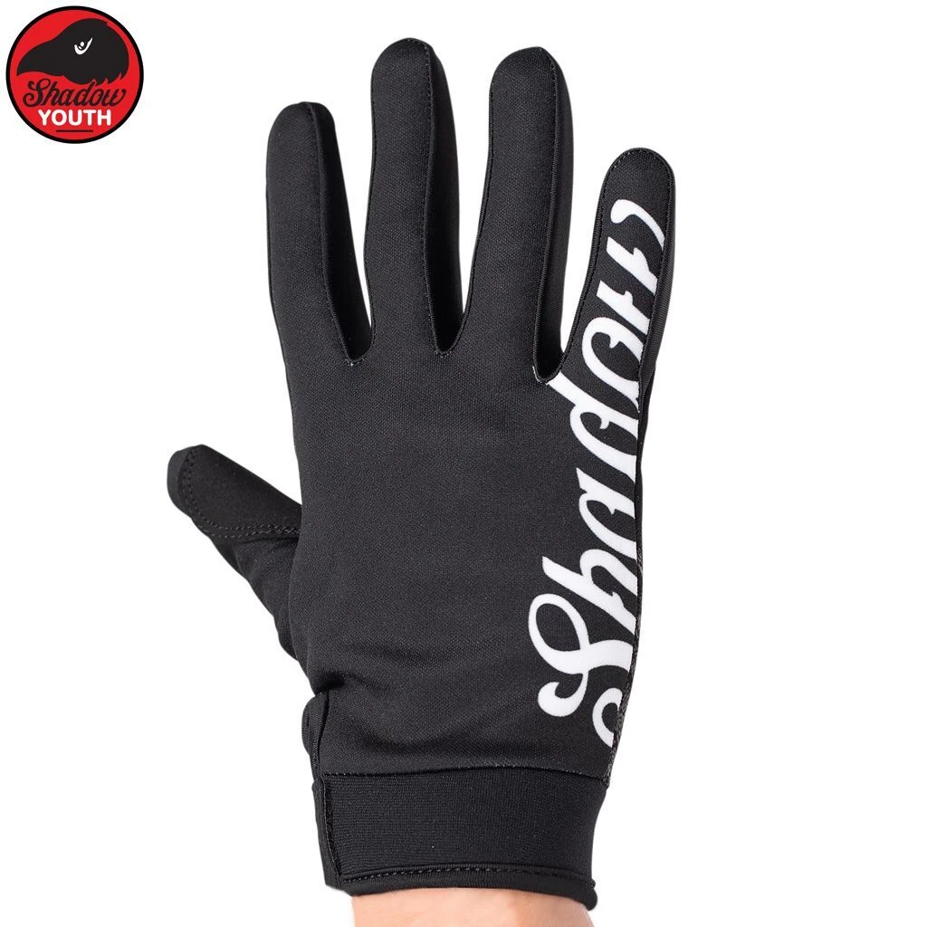 Shadow Riding Gear Jr. Conspire Gloves Registered Black YL 3 Shadow Riding Gear Jr. Conspire Gloves Registered Black YL