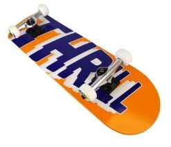 Thrill Komplett Skateboard Logo Orange -Skateshop24 Skateboard Thrill komplettboard logo orange perspective 1280x1280