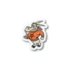 HUF X Thrasher Goat Sticker - Orange -Skateshop24 Skateboard ac00736 ornge 1 1280x1280