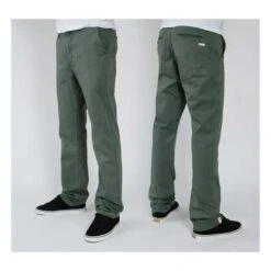 ALTAMONT Pant DAVIS SLIM CHINO Moss