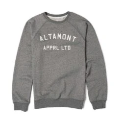 ALTAMONT Sweat NON GAME CREW FLEECE Grey/heather