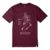 ALTAMONT T-Shirt SPORTS FAN Burgundy