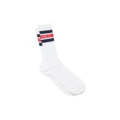 Parlez Block Socken - Navy X Red