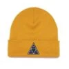 HUF Essentials Triple Triangle Cuff Beanie Gold -Skateshop24 Skateboard bn00089 gold 1 1280x1280
