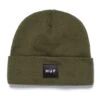 HUF Essentials Box Logo Beanie - Olive -Skateshop24 Skateboard bn00090 olive 1 1280x1280