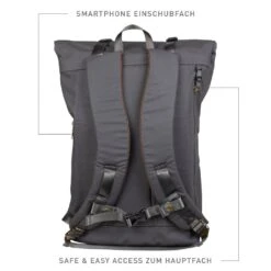 Doughnut Christopher PFC Free Series Rucksack - Charcoal -Skateshop24 Skateboard d195pf 0004 f 3 1280x1280