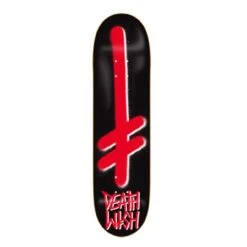DEATHWISH Deck GANG LOGO BLK/RED 8.5