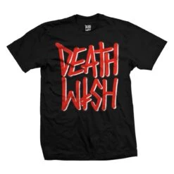 DEATHWISH T-Shirt DEATHSTACK OG Black/red