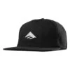 EMERICA Cap CLASSIC SNAPBACK, Black/white -Skateshop24 Skateboard ememcap cla black white 1280x1280
