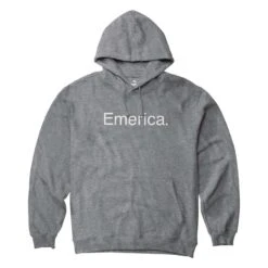 EMERICA Sweat PURE LOGO HOODIE Charcoal/heather