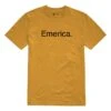 EMERICA T-Shirt PURE S/S Gold -Skateshop24 Skateboard ememtss pur gold 1280x1280
