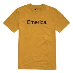 EMERICA T-Shirt PURE S/S Gold