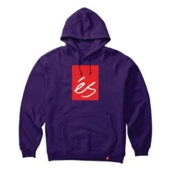 ES SKB Sweat MAIN BLOCK 2 HOODIE (groß Hell) Purple