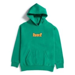 HUF Madison Heavyweight Hoodie - Emerald