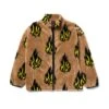 HUF Flamin Zip Sherpa Fleece - Oatmeal -Skateshop24 Skateboard fl00210 oatml 1 1280x1280