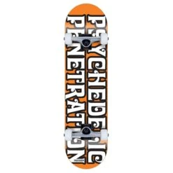 Freedom Komplett Skateboard Psychedelic Penetration Orange
