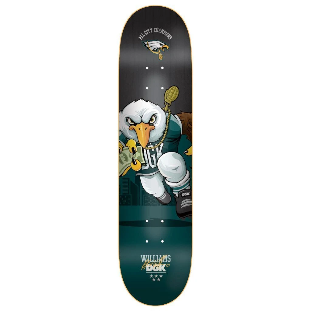DGK All City Champions Williams Deck - 7.9 3 DGK All City Champions Williams Deck - 7.9