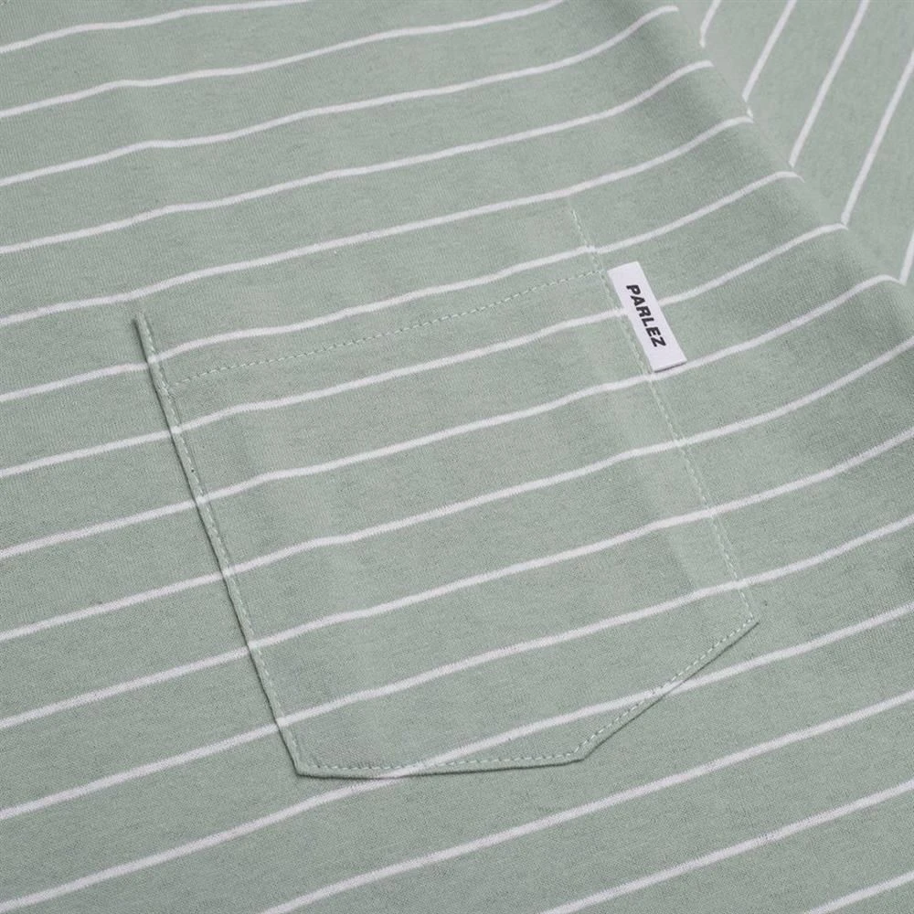 Parlez Helm Pocket T-Shirt Sage 4 Parlez Helm Pocket T-Shirt Sage – Bild 2