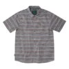 HIPPYTREE Shirt MONTAUK S/S WOVEN Brown -Skateshop24 Skateboard hipmshis mon brown 1280x1280